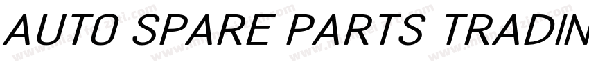 AUTO SPARE PARTS TRADING LLC字体转换